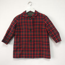 Load image into Gallery viewer, Very cute vintage 1950s 1960s tartan mod jacket XS