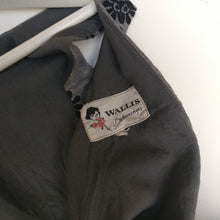 Load image into Gallery viewer, Wallis vintage 1960s embroidered cotton dress S to M