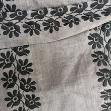 Load image into Gallery viewer, Wallis vintage 1960s embroidered cotton dress S to M