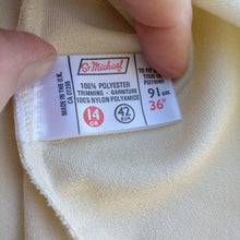 Load image into Gallery viewer, St Michael peasant style vintage cream blouse M