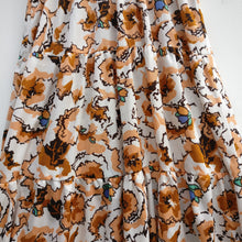 Load image into Gallery viewer, Very cute 1970s vintage made in England peasant style dress M