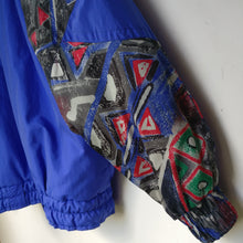 Load image into Gallery viewer, 1990s Rodeo C&A vintage patterned shell ski jacket L