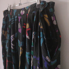 Load image into Gallery viewer, Adini vintage Indian cotton ankmal block print skirt L