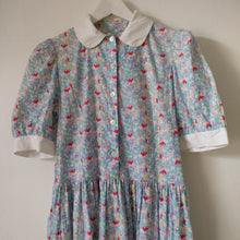 Load image into Gallery viewer, Cute vintage Laura Ashley flower dress made in Great Britain M
