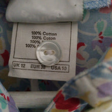 Load image into Gallery viewer, Cute vintage Laura Ashley flower dress made in Great Britain M
