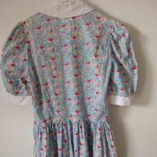 Load image into Gallery viewer, Cute vintage Laura Ashley flower dress made in Great Britain M