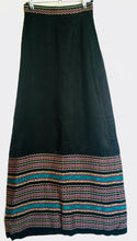 Load image into Gallery viewer, 1960s vintage long silk skirt 