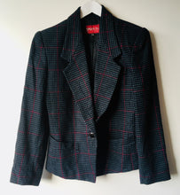 Load image into Gallery viewer, 1980s vintage Sasson womens wool/blend blazer jacket M