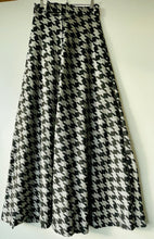 Load image into Gallery viewer, Groovy glittery very long maxi 1960s or 70s skirt S