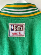 Load image into Gallery viewer, Mitchell & Ness Celtics NBA Hardwood Classics varsity reversible wool jacket XXXL