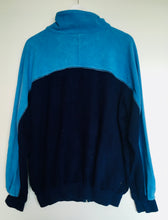 Load image into Gallery viewer, 1980s vintage towelling cotton colour block Puma tracksuit jacket XL