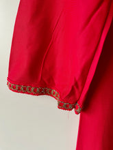 Load image into Gallery viewer, Cherry red Spinney Dicel vintage 1960s long sleeve  jumpsuit, play suit, catsuit all in one M