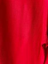 Load image into Gallery viewer, Cherry red Spinney Dicel vintage 1960s long sleeve  jumpsuit, play suit, catsuit all in one M