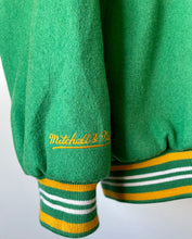 Load image into Gallery viewer, Mitchell & Ness Celtics NBA Hardwood Classics varsity reversible wool jacket XXXL