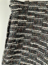 Load image into Gallery viewer, Sweet vintage 1970s 1980s vintage ladies knitted fringed skirt and waistcoat 2-piece S