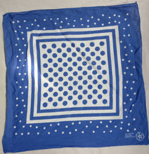 Load image into Gallery viewer, Blue spotty bandana