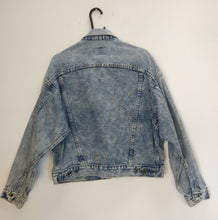 Load image into Gallery viewer, Levi marble acid wash 1980s vintage jacket women&#39;s M
