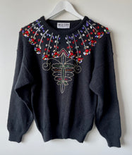 Load image into Gallery viewer, Beaded sequin 1960s vintage jumper