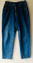 Load image into Gallery viewer, 1990s vintage high waist blue denim jeans by Daniel Hechter M