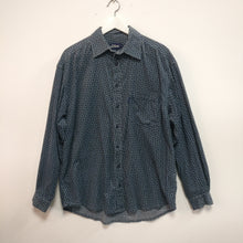 Load image into Gallery viewer, S. Oliver vintage 1990s cord shirt patterned M