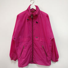 Load image into Gallery viewer, Bright pink 1990s vintage K Way jacket L