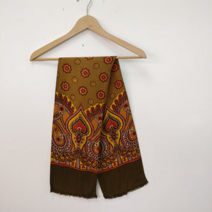 1960s paisley scarf