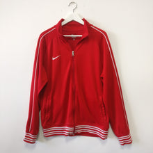 Load image into Gallery viewer, Nike swoosh red tracksuit top. L