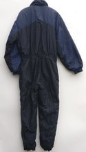 Load image into Gallery viewer, Kamik vintage tall blue and black ski suit M