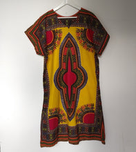 Load image into Gallery viewer, Vintage yellow kaftan