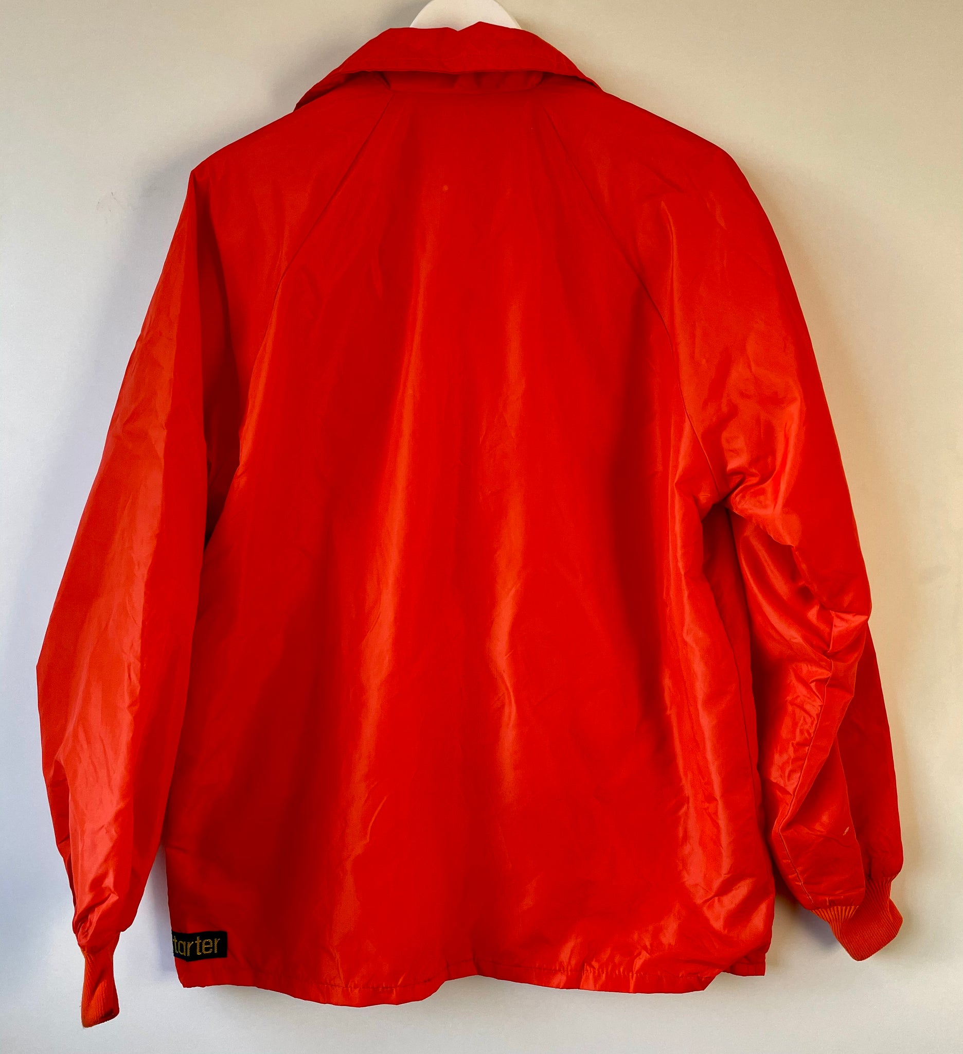 Bright orange vintage 1970s Starter ICI jacket M – Beatnik Emporium
