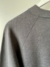Load image into Gallery viewer, Dark grey vintage 1990s sweatshirt with Florida police logo L
