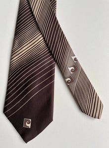 Pierre Cardin vintage 1970s Silk tie