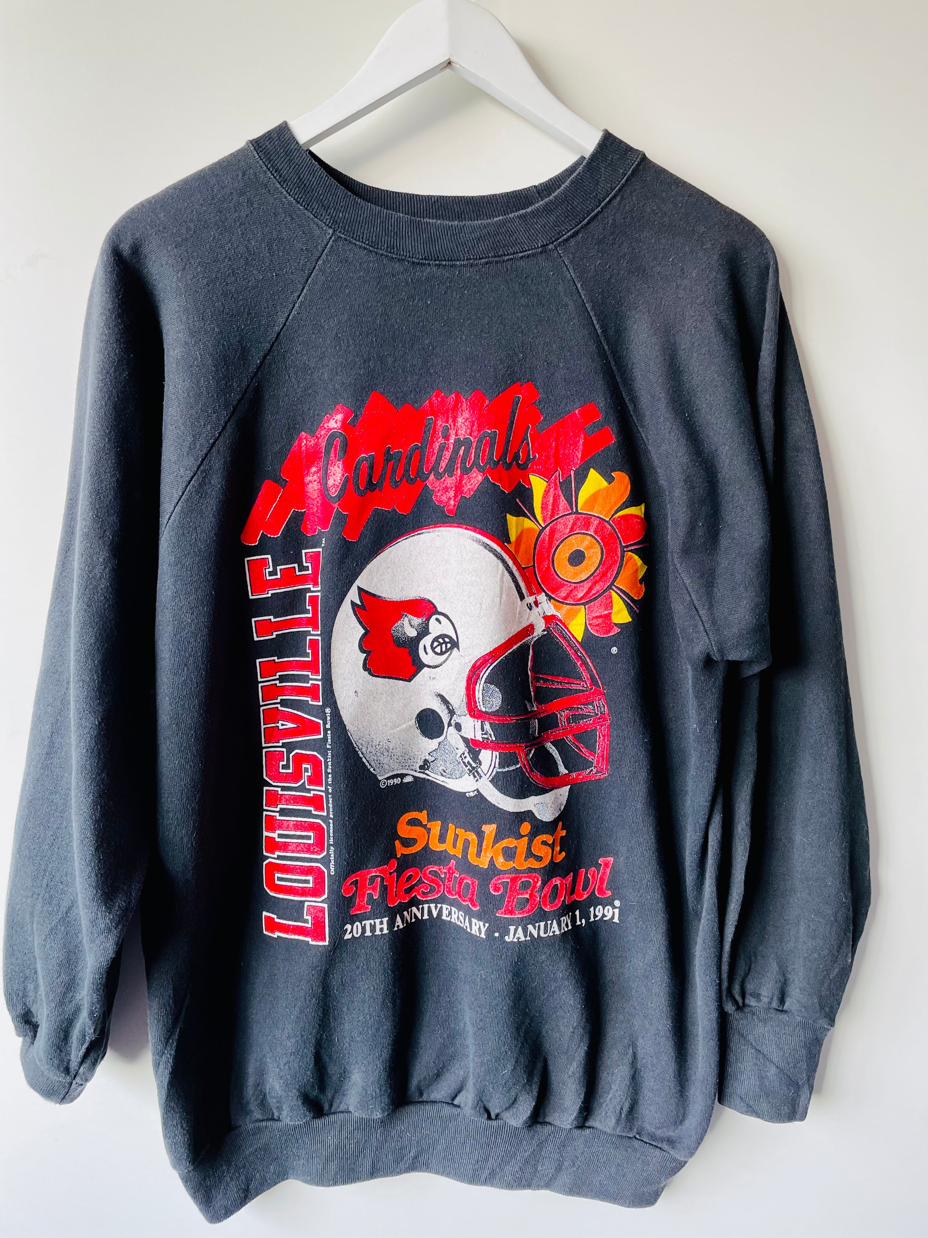 Buy Embroidered Vintage 90s Louisville Cardinals Sweatshirt Online in India  