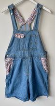 Load image into Gallery viewer, 1990s blue denim shirt dungarees L