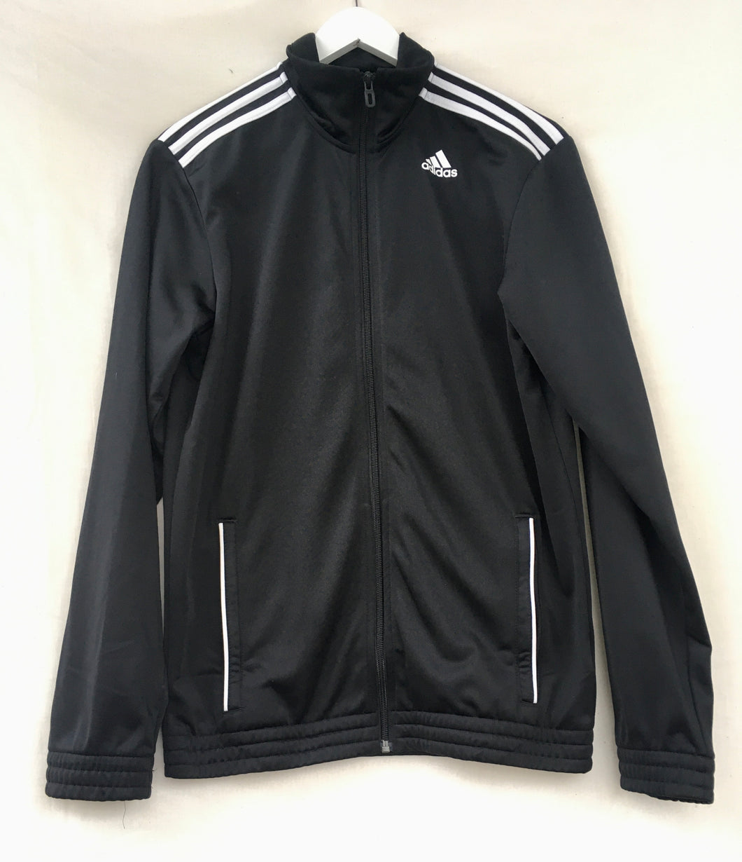 Black Adidas track jacket