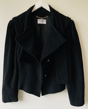 Load image into Gallery viewer, Super soft 1980s vintage Windsmoor short black jacket S/M