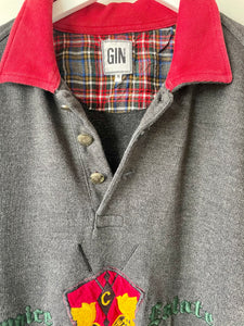 Three button gin tonic sweatshirt M/L