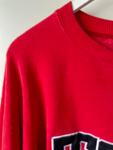 Red vintage 90s Tennessee State University college sweatshirt XL