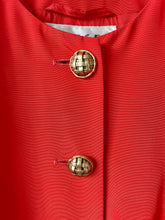 Load image into Gallery viewer, Red vintage ladies cropped Jaeger made in Great Britain 1980s jacket M