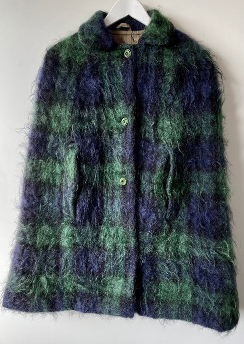 1960s mohair cape made by Jay Dee M