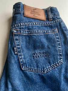 1990s vintage high waist blue denim jeans by Daniel Hechter M