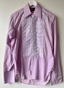 Lilac vintage dress shirt S/M