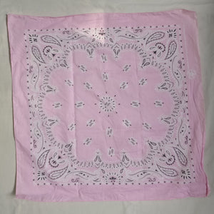 Pale pink bandana
